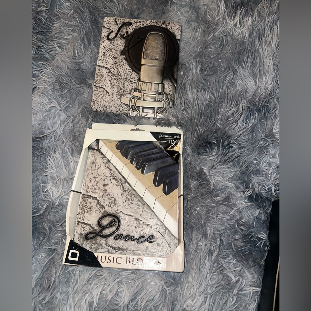 Music Themed Wall Art Set